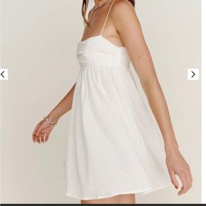 Reformation Catarina Dress White Deadstock 6